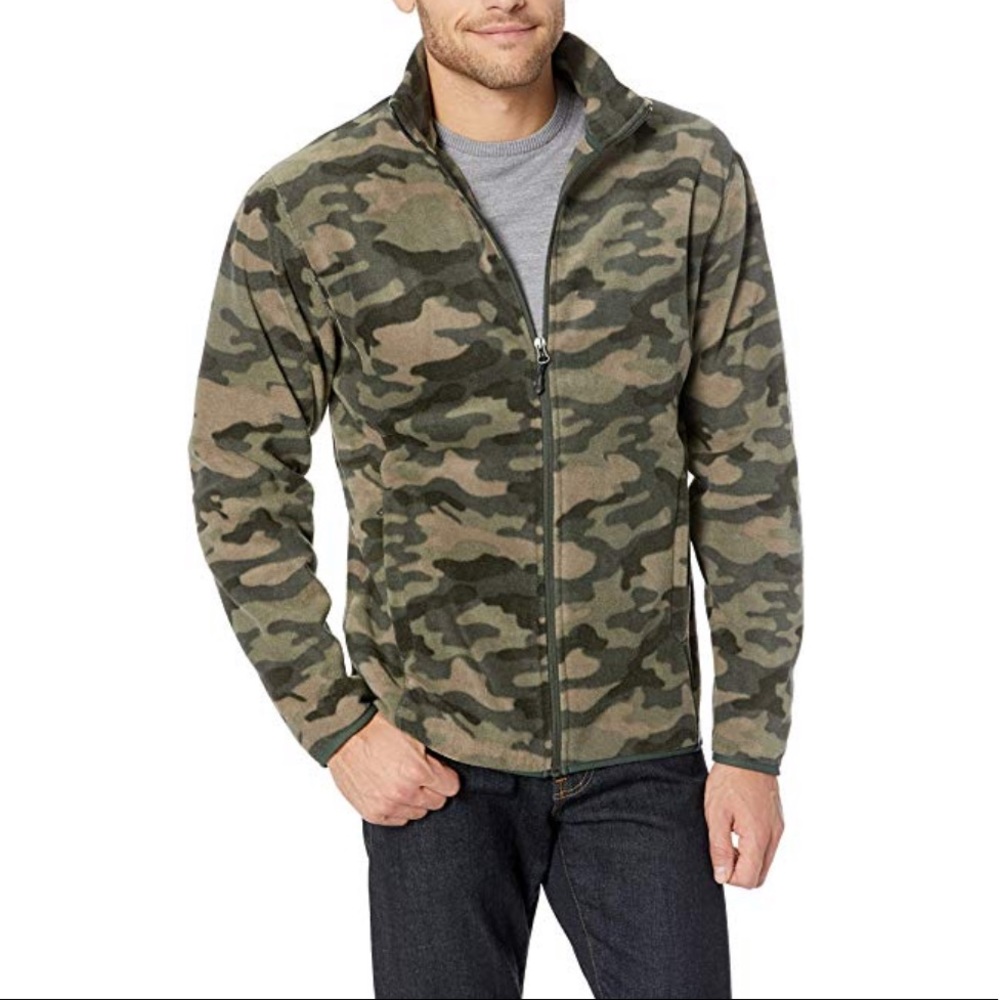 Camouflage mens jacket
